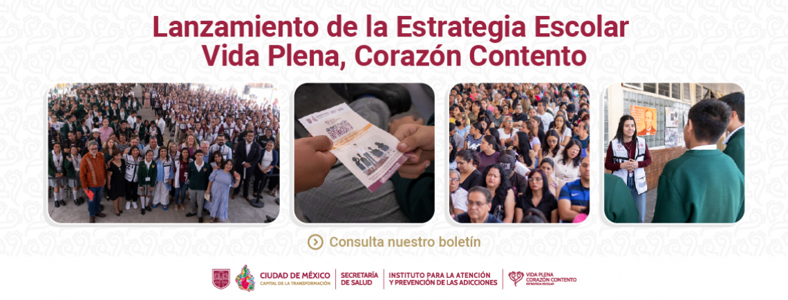 Lanzamiento de la Estrategia Escolar Vida Plena Corazón Contento